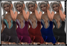 5 PNG textures for Model VL-168