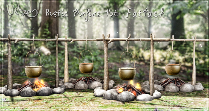 VIBES - Rustic Bonfire Pot - fatpack