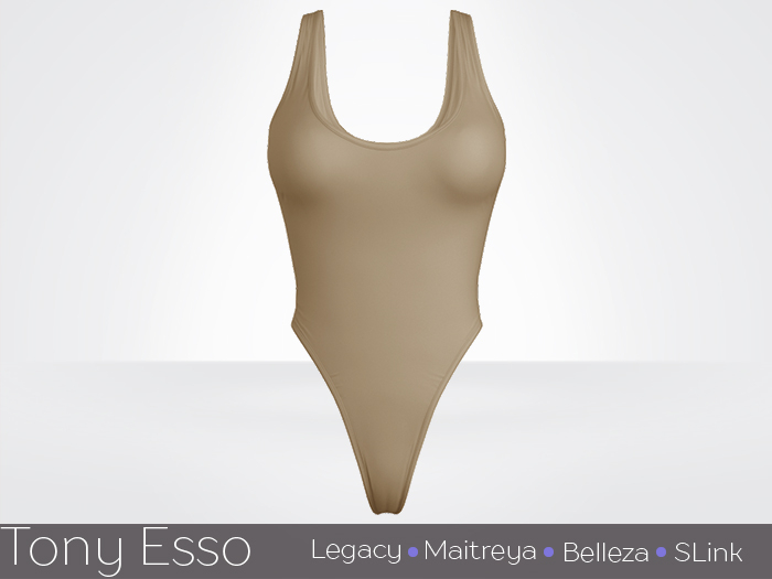 Tony Esso x MAGNA - Noelle Bodysuit (Peach)