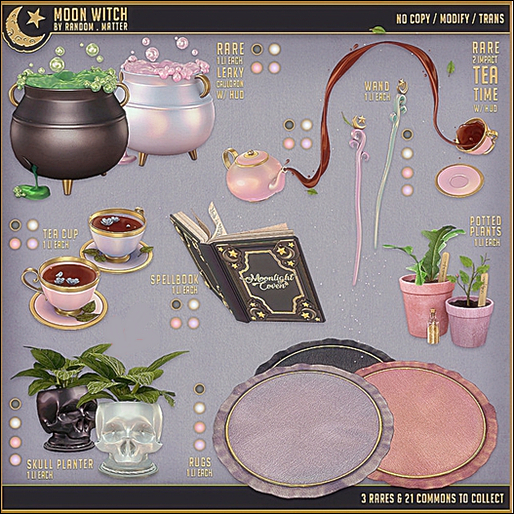 .random.Matter. - Moon Witch - Wand [Purple]