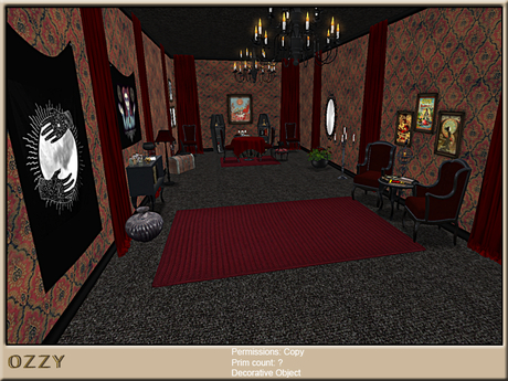 Second Life Marketplace - *$OZZY$* Fortune Teller's Room - SET