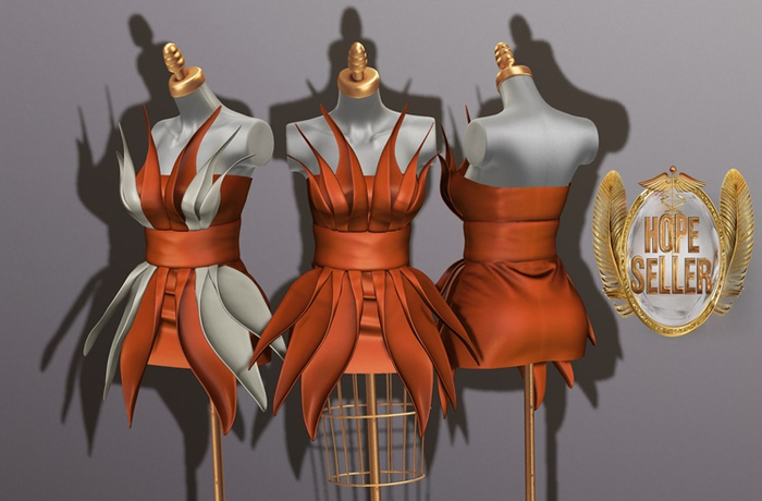 [HS] Dior Dress  [Amber Deep]