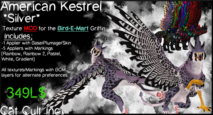 American Kestrel Silver MOD