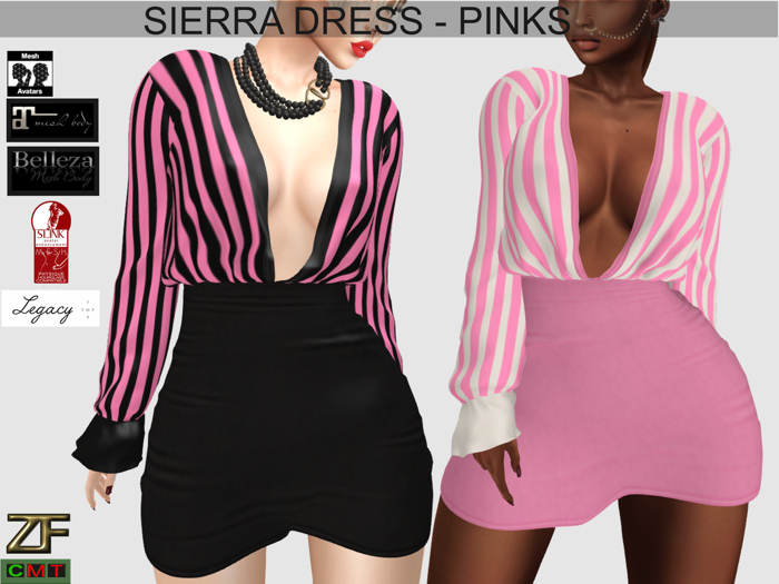 Zuloo - Sierra Dress - Pinks