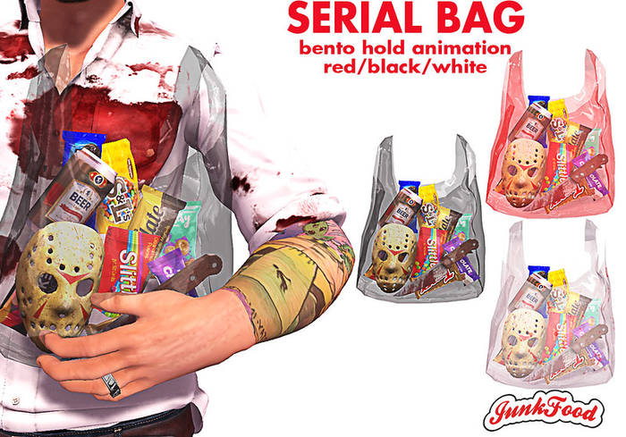 Junk Food - Serial Bag (Red)