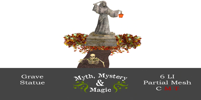 Myth, Mystery & Magic Package - Grave Statue