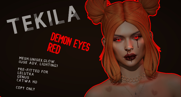 TEKILA - Demon Eyes - RED