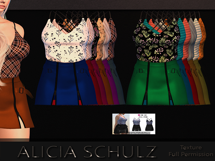 [Alicia Schulz] Texture for [DM]Full Perm 68 SET FP