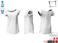 Dae Obj FBX For Women's Off Shoulder Long T-shirt Slink, Maitreya, Belleza, Tonic, Ocacin Standard