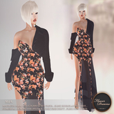 .:FlowerDreams:. Mia Gown Dotty Magnolia -  peach