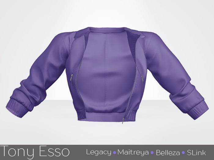 Tony Esso x MAGNA  - Noelle Jacket (Lavendar)