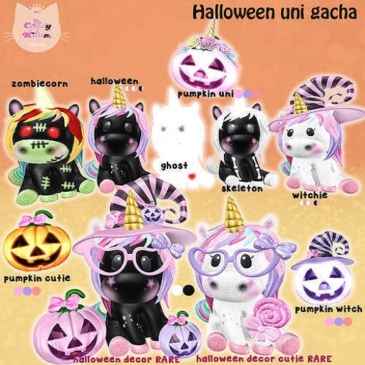 *CK* Trick or treat gacha pyjama uni