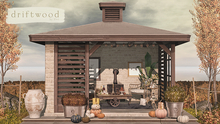 driftwood. The Summerhouse Gazebo. Fatpack.