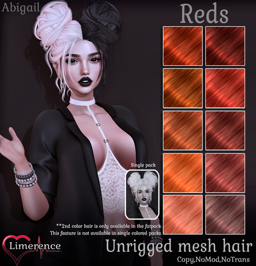 {Limerence} Abigail hair-Reds
