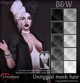 {Limerence} Abigail hair-B&W