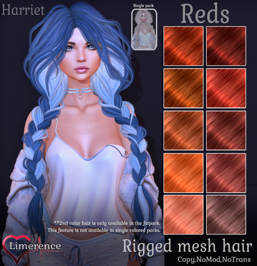 {Limerence} Harriet hair-Reds