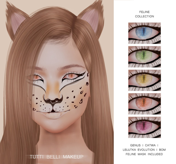 Tutti Belli - 'Feline' Collection (Fatpack)