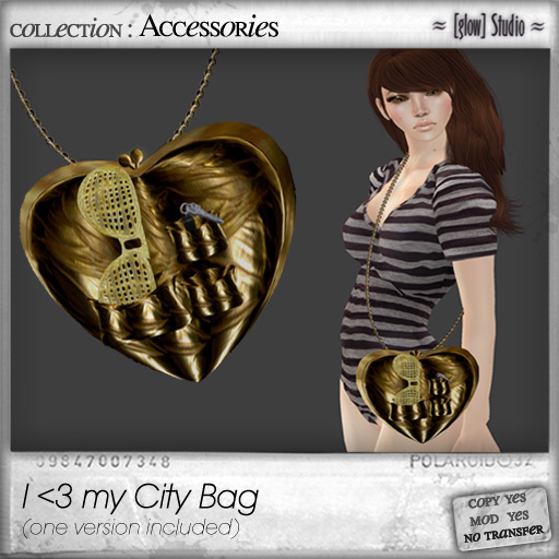 [ glow ] studio I <3 my city Bag