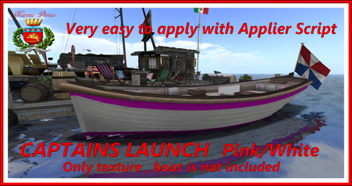Texture CAPTAINS LAUNCH Pink/White