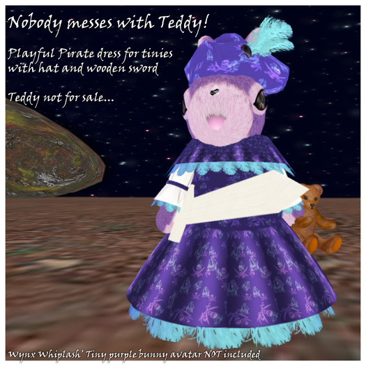 *VLC* Pirate Dress for Tinies