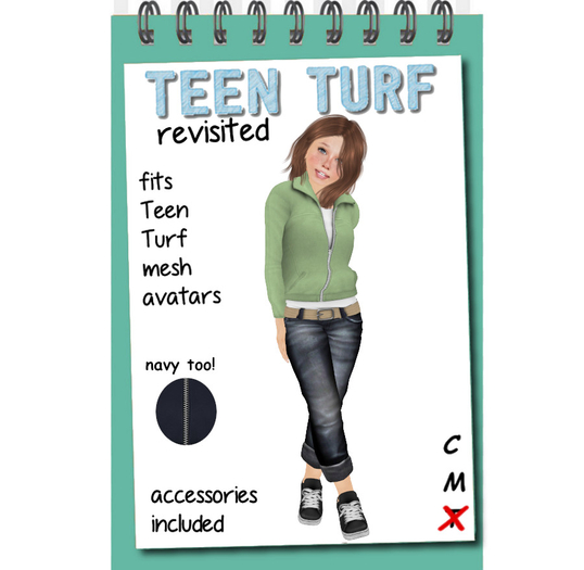 Teen Turf Casual Girl (add & tap)