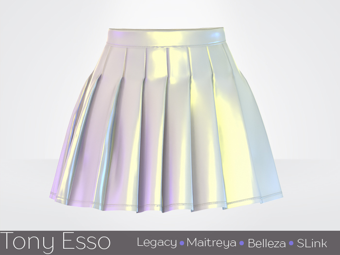 Tony Esso x MAGNA - Noelle Skirt (Vinyl Pearl)