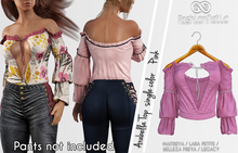 FashionNatic Arabella Top Pink - Maitreya, Lara Petite, Belleza Freya, Legacy