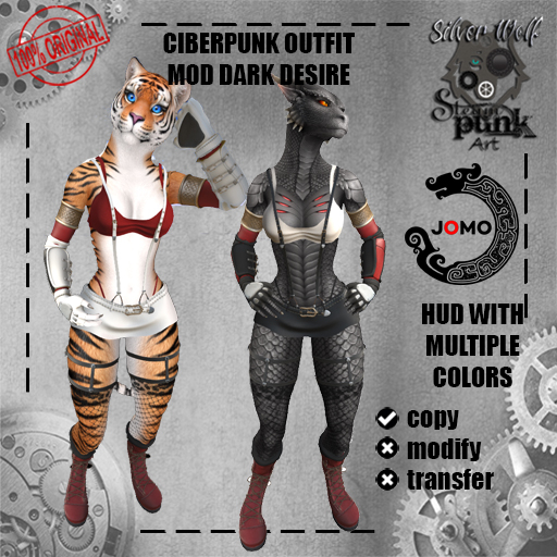 SW - Steampunk Outfit Mod Dark Desire Female Jomo (Box)