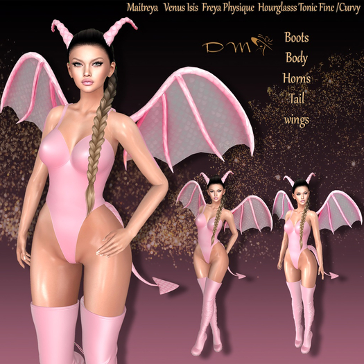 DM ~ Demonessa Costume Pink