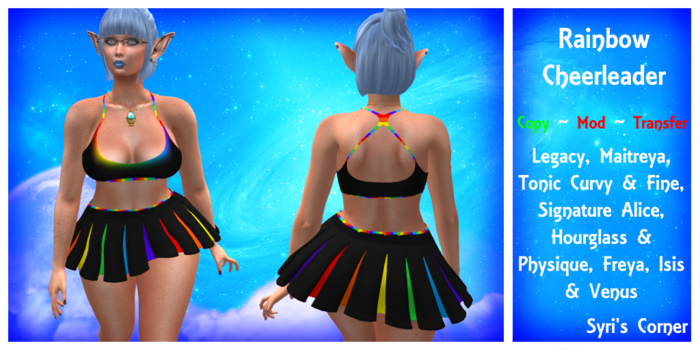 ~SC~ Rainbow Cheerleader