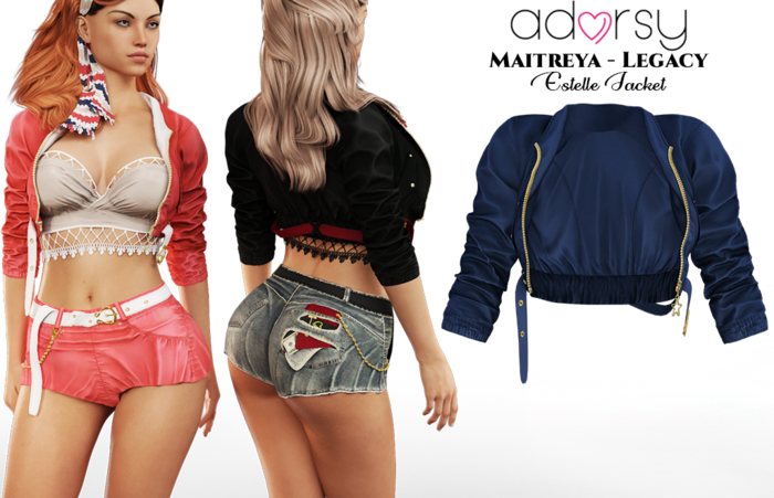 adorsy - Estelle Jacket Blue - Maitreya/Legacy/Lara Petite