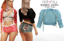 adorsy - Estelle Jacket Light Blu - Maitreya/Legacy/Lara Petite