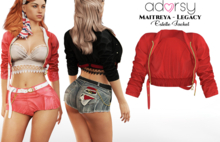 adorsy - Estelle Jacket Red - Maitreya/Legacy/Lara Petite