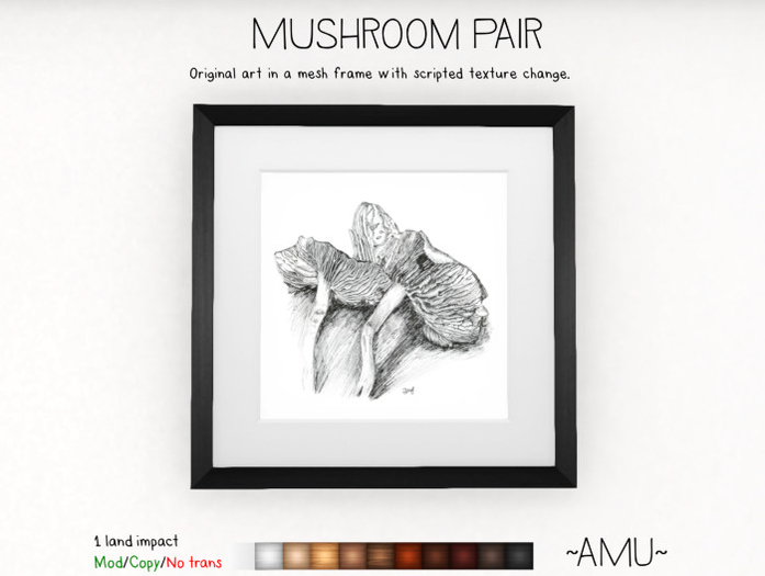 ~AMU~  Mushroom pair