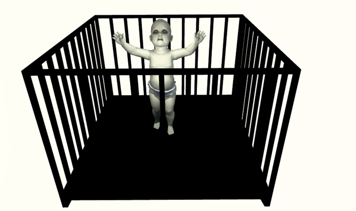 ~CC~ Ghoul Baby Playpen