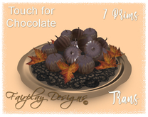 ~Chocolate Pumpkins Platter