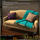 {Mirage} World Traveler Loveseat PG