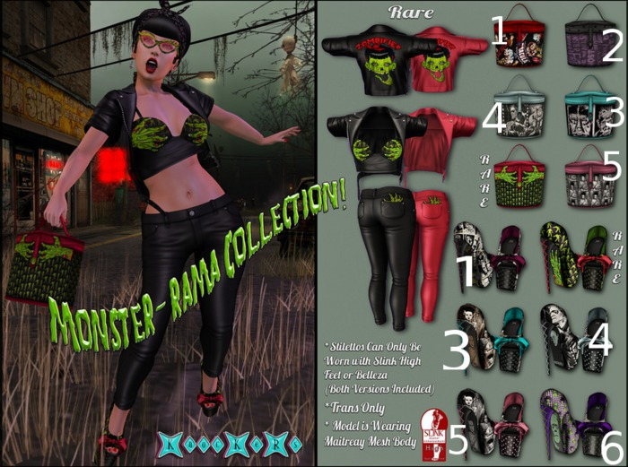 ..::KnocKeRs::..Zombified Jacket & Top[Melon]  RARE