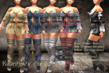 Nala Design - Yaanhaev Outfit -  Mesh Bodies & [Fox Werewolf]