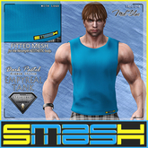 SMASH - Empyreal Tank (Dark Pastels:Mid-Blue)