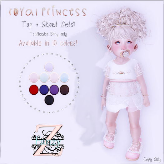 FanZy  - Royal Princess {Sky}