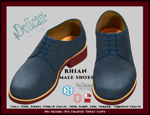 #BLACKFRIDAY#Delicatt Couture - Rhian Male Shoes 5