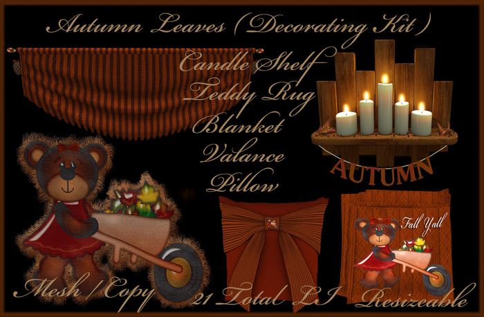 Autumn Leaves Decorating Kit