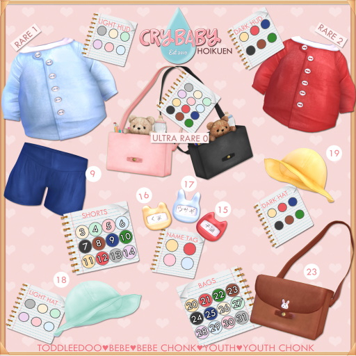 { CryBaby } Hoikuen #11 Shorts Yellow [BB]