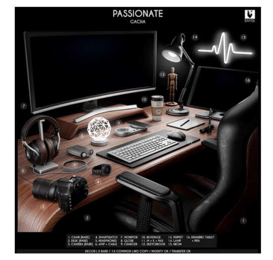 5. BAMSE : Passionate - Headphones