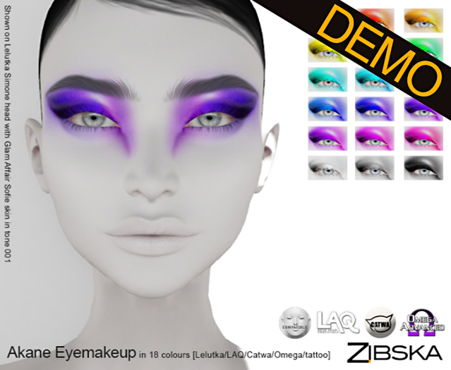 Zibska ~ Akane Eyemakeup [no trans] ~ wear me Demo