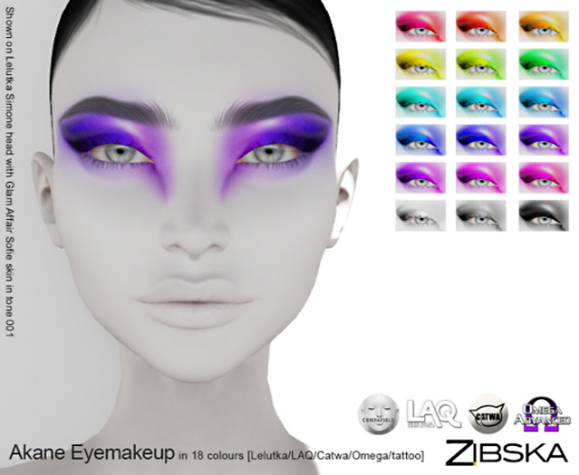 Zibska ~ Akane Eyemakeup [no trans] ~ wear me