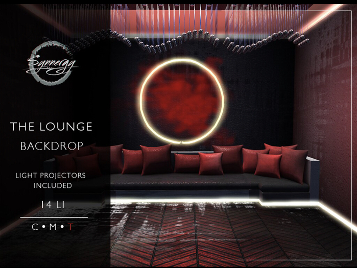 Synnergy// The Lounge Backdrop 