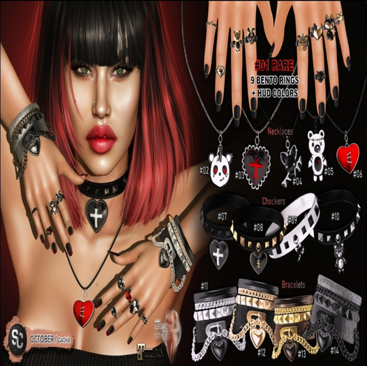 [ SpotCat ] October - Necklace #02