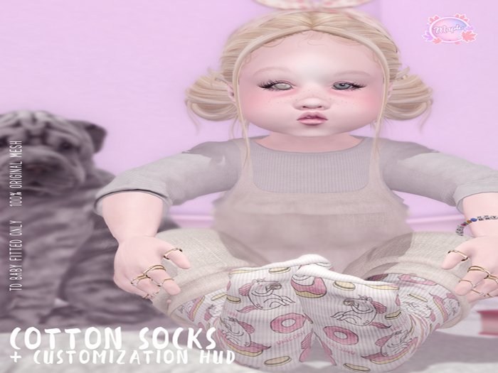 [m] cotton socks: patterns (wear to unpack)